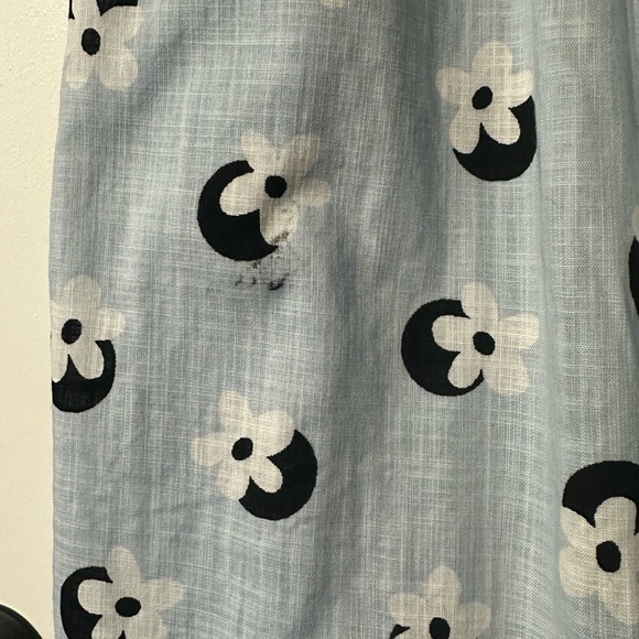 Kate Spade Floral Dot Smocked Midi Dress - Picture 5 of 8